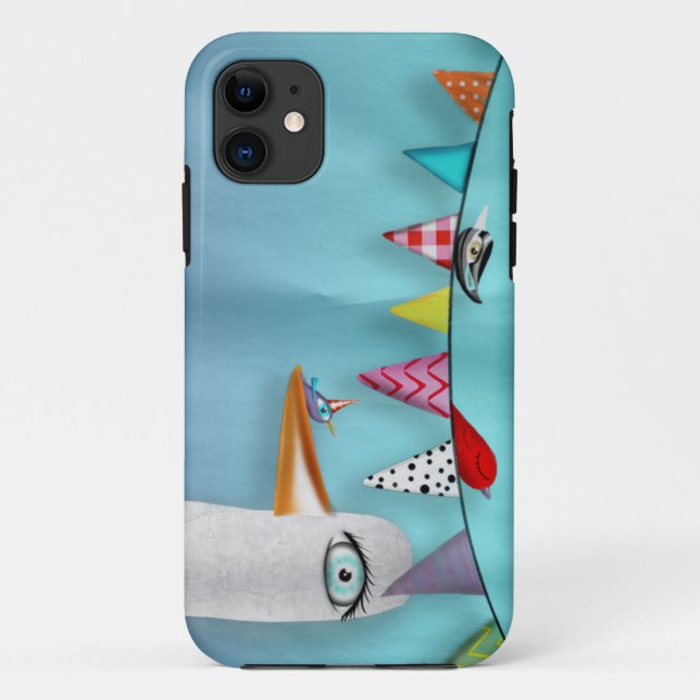 Bird Garland Case-Mate iPhone Case (Back)