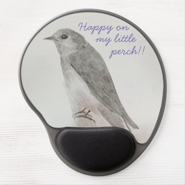 Bird Gel Mouse Pad (Front)
