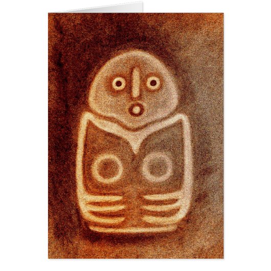 Bird goddess 2 Neolithic Cards (Front)