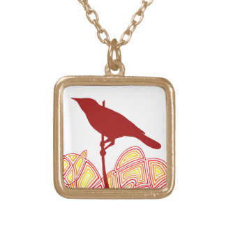 Bird Gold Plated Necklace