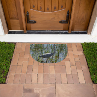 Bird Great Blue Heron Photo Doormat