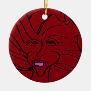 Bird Guardian Ceramic Ornament