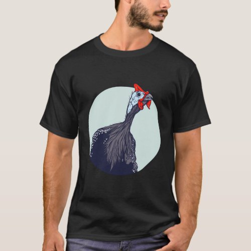 Bird Guinea Fowl T_Shirt