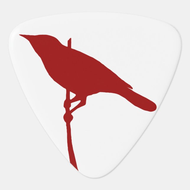 Bird Guitar Pick (Front)