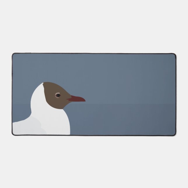 Bird Gull Seagull  Desk Mat (Front)