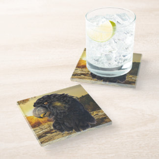 Bird Head Glass Coaster
