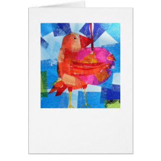 Bird Holding a Berry Cards