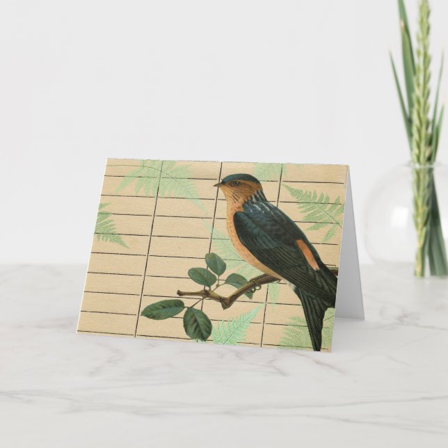 Bird Holiday Card (Front)