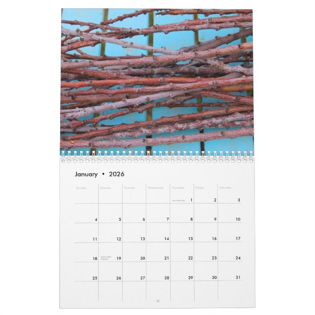 Bird House & Barn Calendar (Jan 2026)