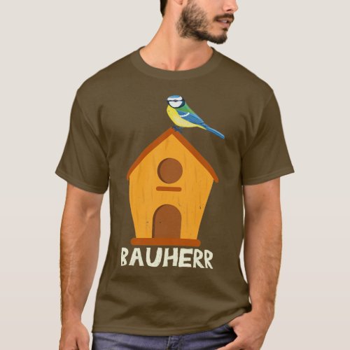 Bird House Builder  T_Shirt
