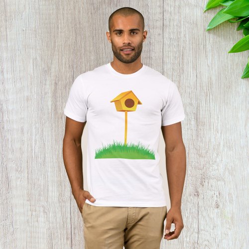 Bird House Mens T_Shirt