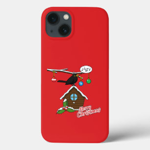 Bird House Merry Christmas iPhone 13 Case