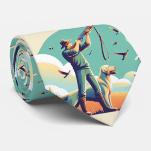 Bird Hunting 4 Neck Tie