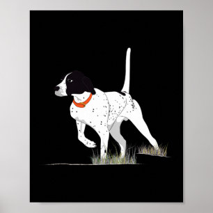 Bird Hunting For Hunter Men English Pointer Dog Gr Poster