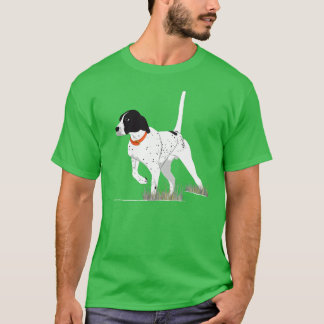 Bird Hunting Hunter English Pointer Dog friends T-Shirt