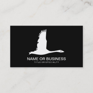 bird icon business card