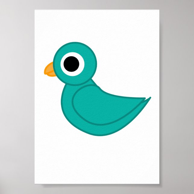 Bird Illustration Poster (Front)