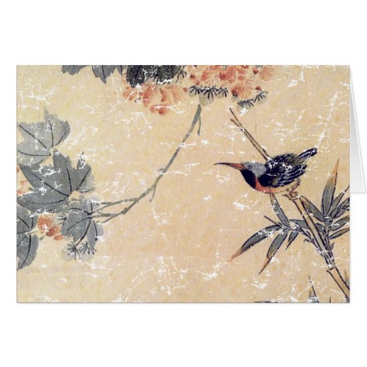 Bird in Bamboo Cards (Front Horizontal)