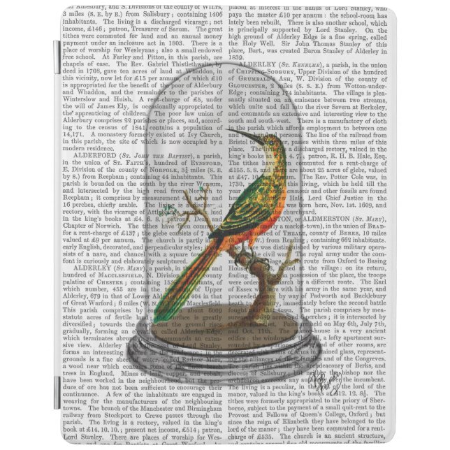 Bird In Bell Jar iPad Air Cover (Front)