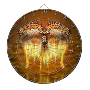 Bird in Flight Dart Board