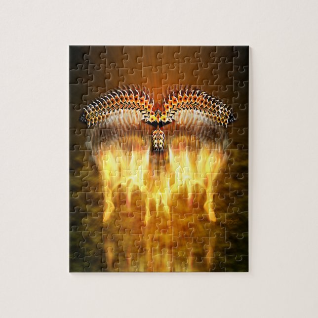 Bird in Flight Jigsaw Puzzle (Vertical)