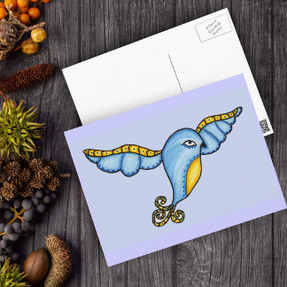 Bird In Flight Postcard