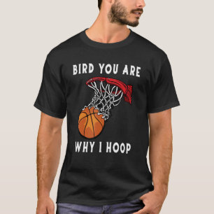 Bird In Her Final Regular Season Home Game Basketb T-Shirt