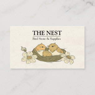 Bird In Nest Business Card