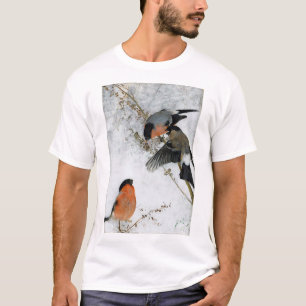 Bird in Snow, Bruno Liljefors T-Shirt