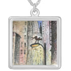 bird in the city necklace