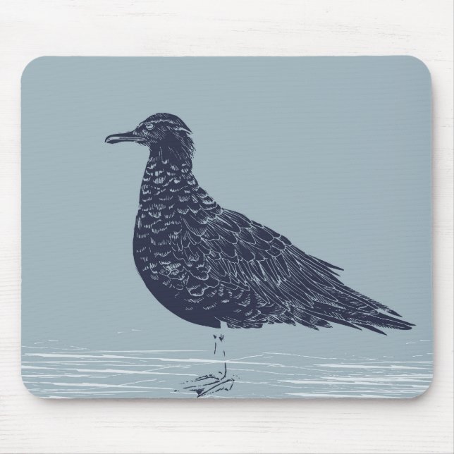 Bird in the Water Mouse Pad (Front)