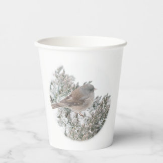 Bird In Winter Paper Cup