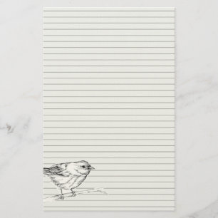 Bird Ink Drawing White Smoke Nature Wildlife  Stationery