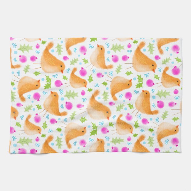 Bird Kitchen Towel (Horizontal)