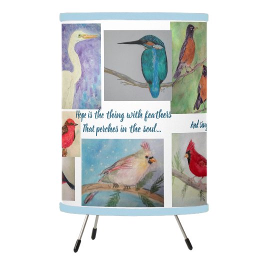 Bird Lamp describing Hope (Left)