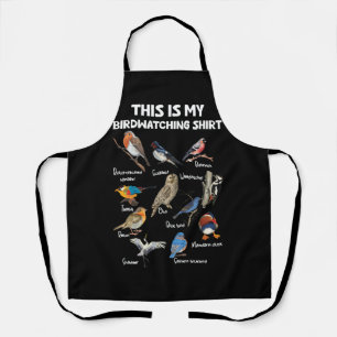 Bird Lover Birdwatcher Birder This Is My Birdwatch Apron