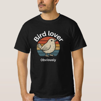 Bird Lover T-Shirt – Cute Bird Graphic Tee