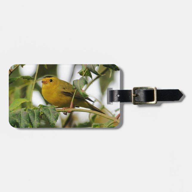 Bird Lovers Personalized  Luggage Tag (Front Horizontal)