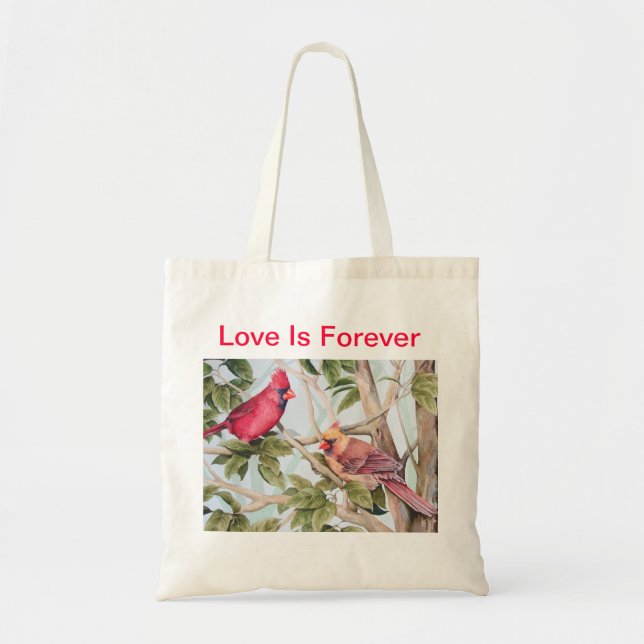 Bird Lover's Tote Bag (Front)