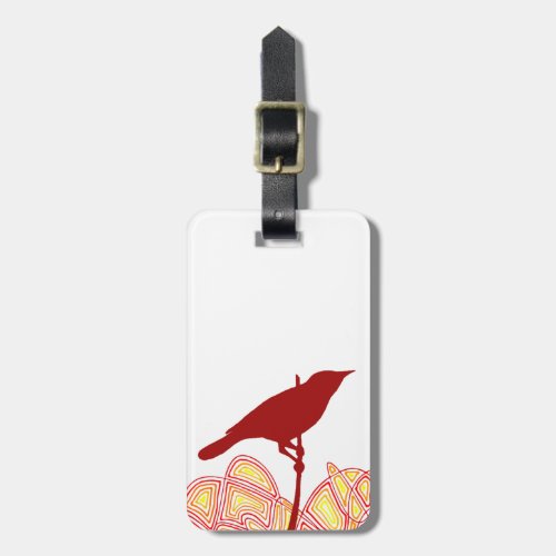 Bird Luggage Tag