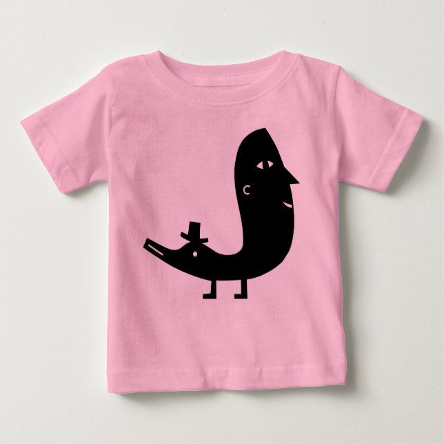 Bird Man Baby T-Shirt (Front)