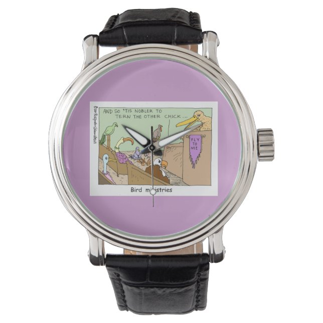 Bird Ministries Tern The Other Chick Funny Watch (Front)