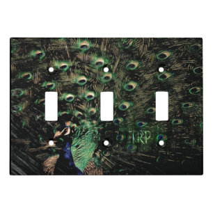 Bird Models: Pretty Peacocks 03-05 Light Switch Cover