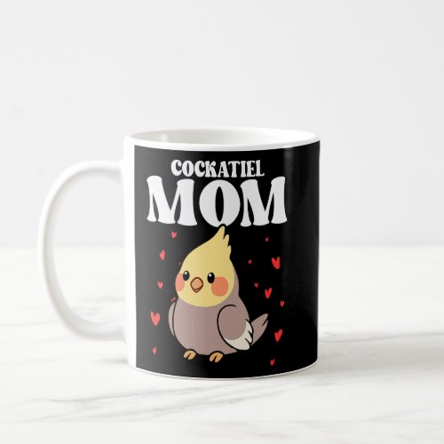 Bird Mom Cockatiels Birding Bird Watching Mother B Coffee Mug