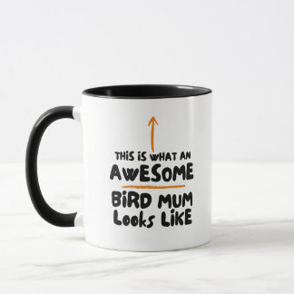 Bird Mom Parrot Owner Mug