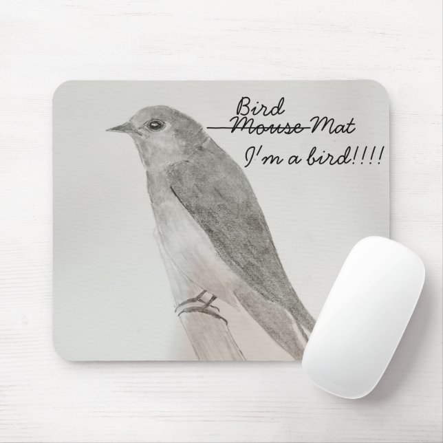 Bird mouse mat (With Mouse)