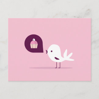 Bird Muffin Postcard