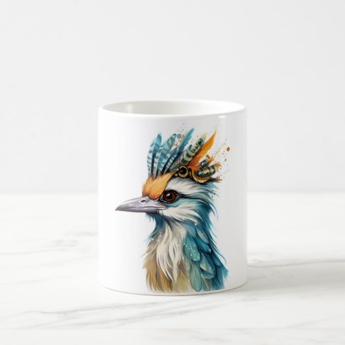 Bird mug boho