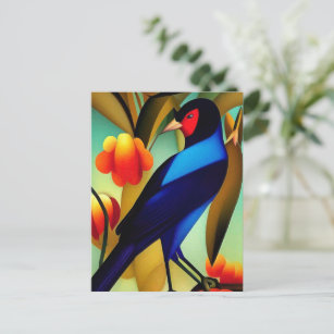 Bird- Nature Art Card