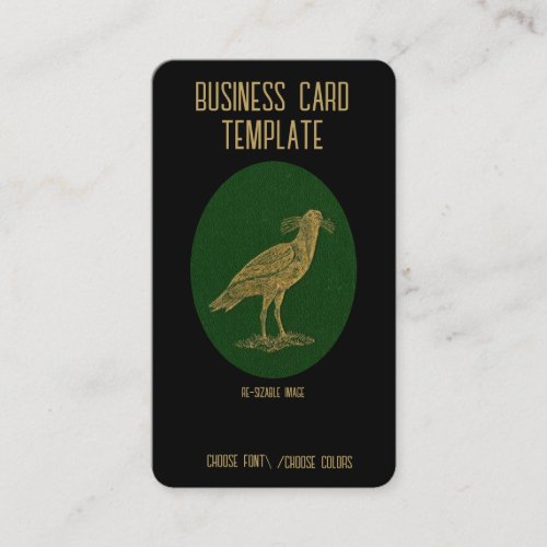 Bird Nature Black Birds Crow Business Card